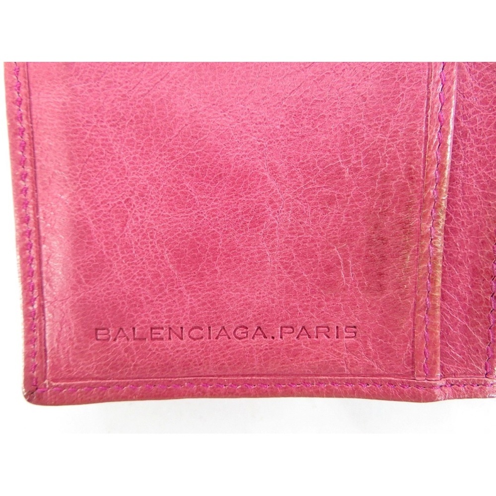 Balenciaga Vibrant Pink Women's Wallet - Picture 13 of 14